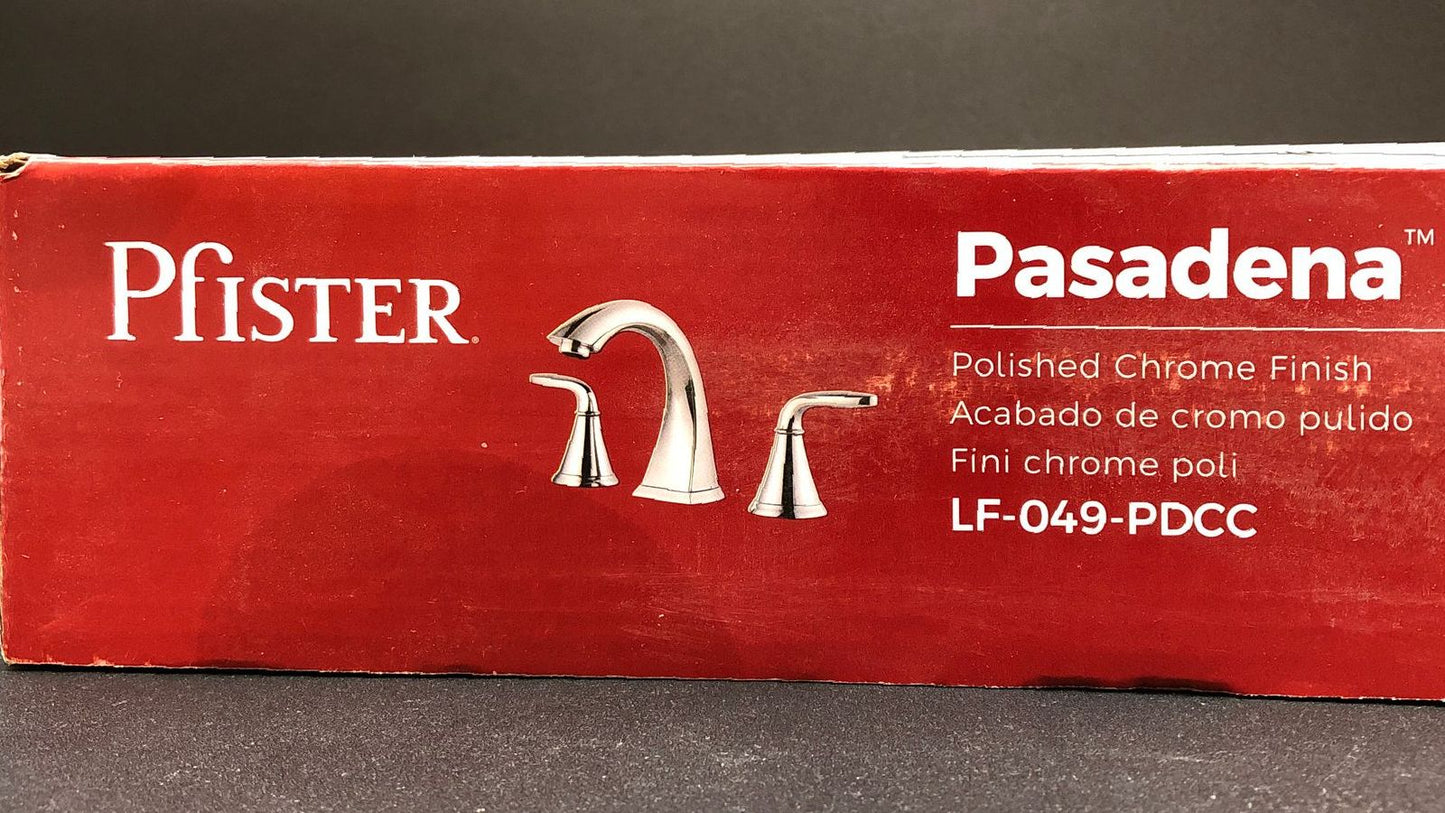Open Box Pfister Pasadena LF-049-PDCC Polished Chrome Bathroom Faucet