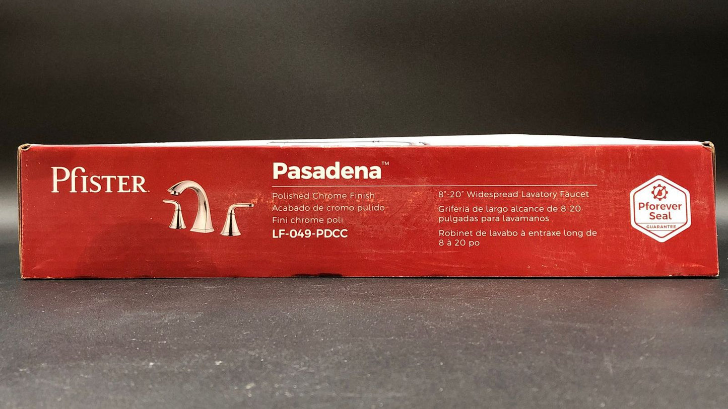 Open Box Pfister Pasadena LF-049-PDCC Polished Chrome Bathroom Faucet