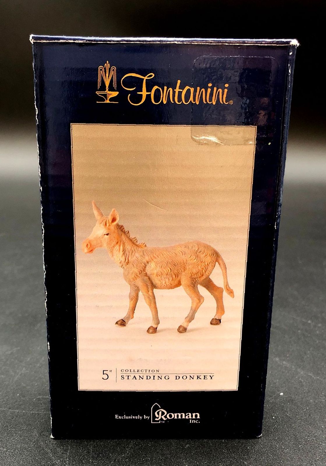 "Standing Donkey" 5" Fontanini Roman Inc. Italy Nativity Village Figurine
