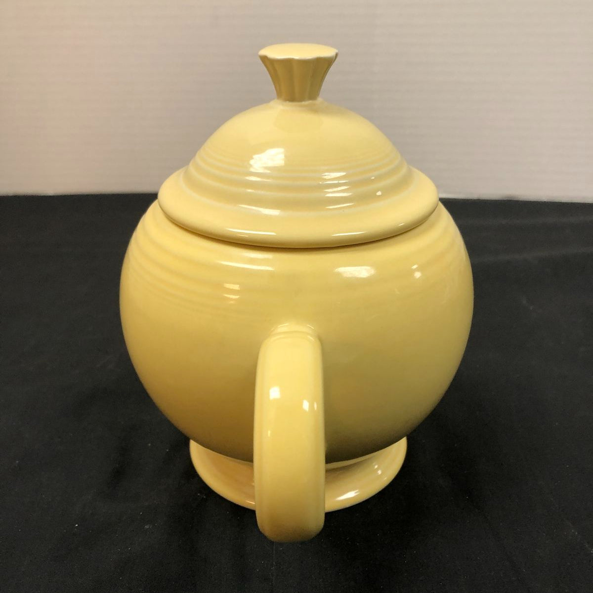 Fiesta Yellow Ceramic Teapot