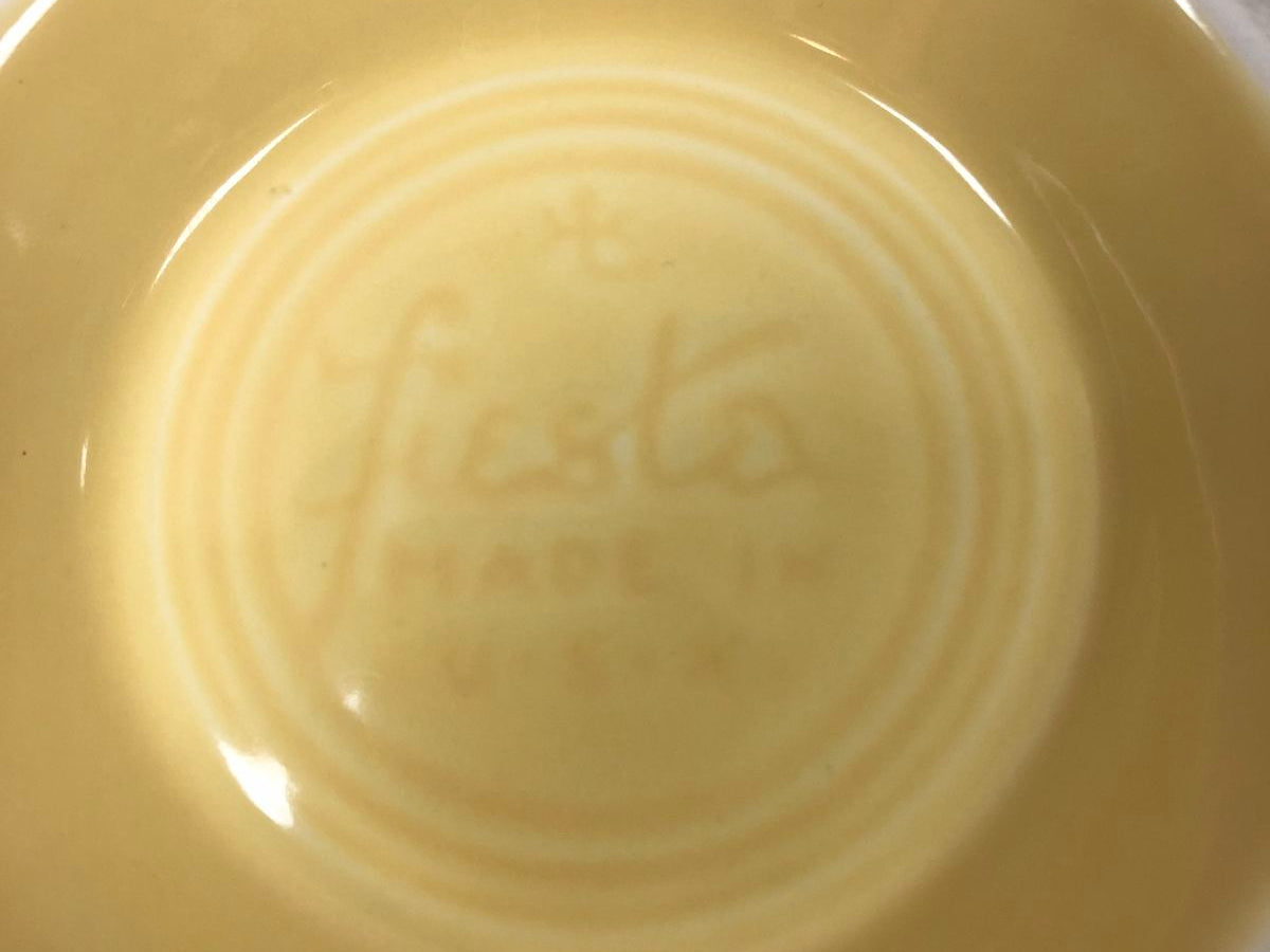 Fiesta Yellow Ceramic Teapot